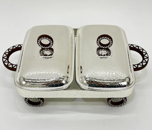 Ensemble de plats à chafing modernes en acier inoxydable de qualité supérieure, écologiques, avec support, finition argentée, pour maintien au chaud des aliments, buffet, chauffe-plat à bougie chauffe-plat - Product Image 1