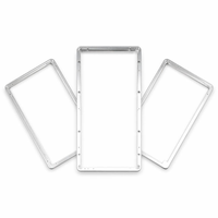 Marco de Aluminio Mecanizado por CNC para Monitor LCD con Anodizado Duro, Soportes de Exhibición Publicitaria, Señalización Digital