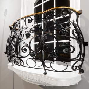 Inspiración de Diseño de Balcones para Hogares Contemporáneos que Combinan Arquitectura Elegante, Diseños Funcionales y Materiales de Hierro Resistentes a la Intemperie - Product Image 3