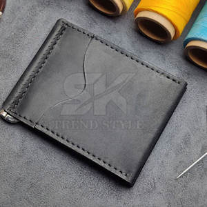 Clip para Billetes de Cuero Genuino, Diseño Delgado y Minimalista, Color Personalizado - Product Image 3