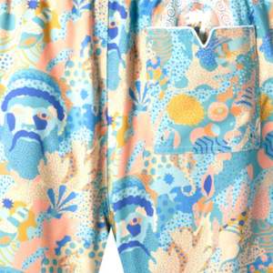 I costumi <span class=keywords><strong>da</strong></span> bagno ecologici realizzati con materiali riciclati offrono un design caleidoscopico del <span class=keywords><strong>mare</strong></span> con una comoda cintura elastica - Product Image 5