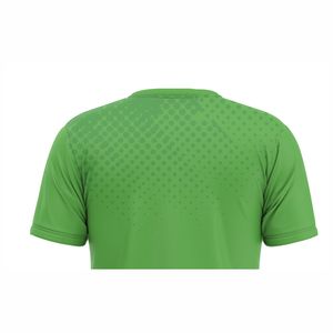 T-shirts en tricot personnalisés pour hommes avec impression sur mesure, tissu polyester/coton, coupe classique - Product Image 4