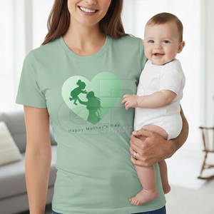 Camiseta para el Día de la Madre con Nuevo Diseño, Diseño Personalizado Elegante y Material Ligero y Transpirable - Product Image 5