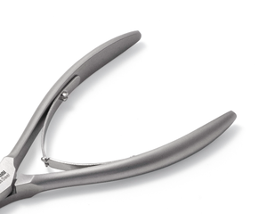 Coupe-ongles en acier inoxydable de couleur grise Finition terne Coupe-ongles Lame de 14mm Mâchoire complète Double ressort Coupe-ongles Vente en gros - Product Image 3