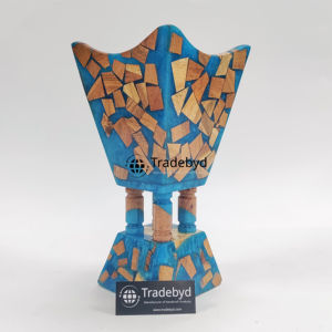 Quemador de Incienso Bakhoor de Madera de Pino Hecho a Mano Tradebyd, Decorativo, Árabe, Indio, para Regalo - Product Image 2