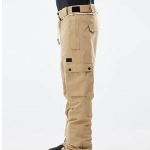 Pantalones de esquí personalizados para hombre, impermeables, transpirables, elásticos, para nieve, para invierno, con cremallera, a prueba de viento, ropa deportiva de talla grande para adultos - Product Image 2