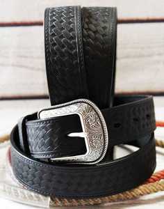 Ceinture en cuir de vache occidentale de haute qualité faite à la main de Cowgirl avec fabricant usiné à la main fournisseur Saman exportations - Product Image 5