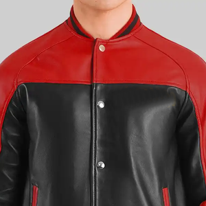 Veste de basket-ball d'hiver pour hommes avec logo personnalisé en gros, en toile de laine imperméable à capuche, 2026 - Product Image 3