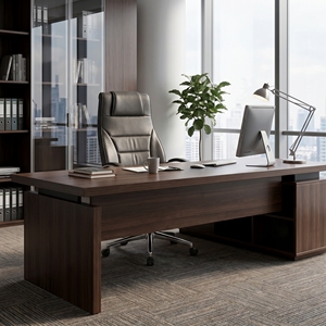 Silla de Oficina Moderna de Malla, con Reposabrazos de Acero y Cuero PU, Giratoria, Ajustable, con Base con Ruedas, Asiento Ergonómico, para Uso Comercial, Hotel y Hogar - Product Image 6