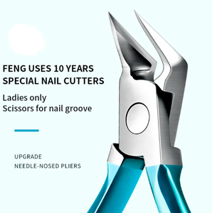 120 Degrés Sharp Lame Droite Incarnés Coupe-Ongles Épais Coupe-Ongles Cuticules Art Manucure Pédicure Soins Ciseaux À Ongles Outil - Product Image 2