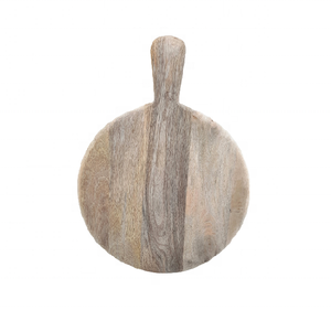 Planche à découper en bois d'acacia la plus vendue avec poignée, planche à découper en bois de manguier, planche à servir pour la viande, le pain, la charcuterie - Product Image 3