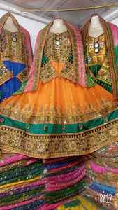 อัฟกัน Kuchi ชุดกระโปรงผู้หญิง,ชุดอัฟกานิสถาน Eid งานแต่งงาน Salwar Kameez Shalwar อินเดียปากีสถาน - Product Image 6