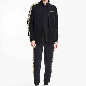 Ensemble de survêtement classique pour homme 2025 en gros, 100 % polyester, séchage rapide, léger, respirant, coupe ajustée, couleurs personnalisées - Product Image 1