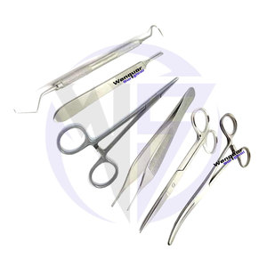 Kit de Disección de Cirugía General, Juego de Instrumentos Quirúrgicos Manuales con Tijeras, Pinzas Hemostáticas y Herramientas Esenciales, Proveedor Wenquar - Product Image 3