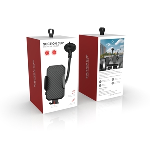Braccio lungo parabrezza auto a collo di cigno per cruscotto supporto universale a ventosa per telefoni cellulari - Product Image 2