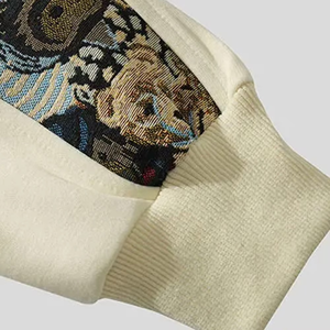 Sweat-shirt en molleton unisexe de haute qualité OEM et ODM, logo personnalisé, sweat-shirt à col rond en coton lourd pour homme, sweat-shirt de couleur mélangée - Product Image 5