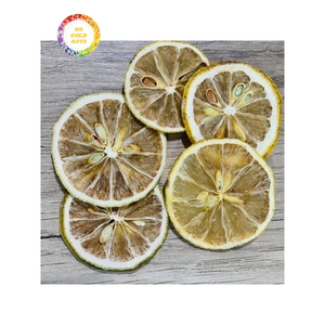 Rodajas de Limón Deshidratadas para Cócteles, Rodajas de Lima Deshidratadas para Decorar Bebidas y Licores, Rodajas de Limón Deshidratadas de Alto Aroma a Granel - Product Image 1