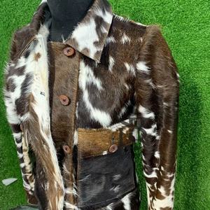 Meilleure vente Veste en cuir de vachette sur mesure pour hommes Style décontracté Nouveau style Conception unique Vestes en cuir de vachette pour hommes - Product Image 4