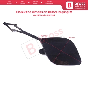 Cubierta de Gancho de Remolque Delantero BSP1206 Pre-Imprimada para Clio MK5 V B7 BJA 2019-2023 Pre-Facelift 511806272R - Product Image 6