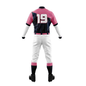Derniers uniformes de baseball personnalisés Oem Vente en gros pas cher Chemises de softball en polyester sublimé vierges Maillots de baseball - Product Image 4