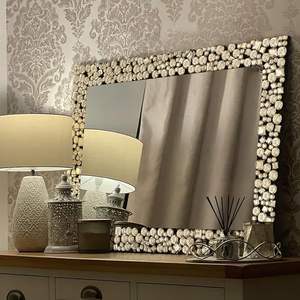 Handmade Decorative Mosaic Wall <b>Mirror</b> <b>Frame</b> For Bathroom Bedroom And Living Area Decoration Beautiful design mosaic work <b>mirror</b> - Product Image 5