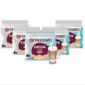 Cápsulas de Café Latte Skinny Tassimo (Paquete de 5, Total 60 Cápsulas, 30 Porciones) - Product Image 1