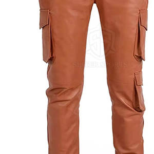 กางเกงหนังแท้ของผู้ชายขายดีที่สุดผ้าแคนวาสน้ำหนักเบามาใหม่ในราคา - Product Image 5