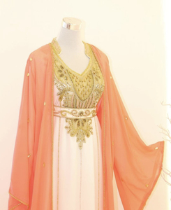 Kaftan islámico marroquí moderno para mujer Vestido de playa largo hasta el suelo con suministro ODM de manga larga transpirable - Product Image 1