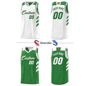 Maillot de basket-ball personnalisé OEM vêtements de sport d'usine conception professionnelle équipe uniforme respirant séchage rapide - Product Image 4