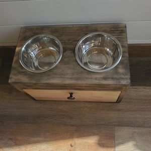 Bol pour chien en bois et métal écologique de style moderne classique imprimé de logo personnalisé bol d'alimentation et jouet à mâcher durables pour animaux de compagnie - Product Image 6
