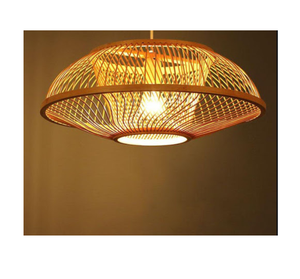 LAMPE EN BAMBOU en matériau naturel pour la décoration dans la maison/restaurant/hôtel design rétro-prix de gros de l'usine - Product Image 2
