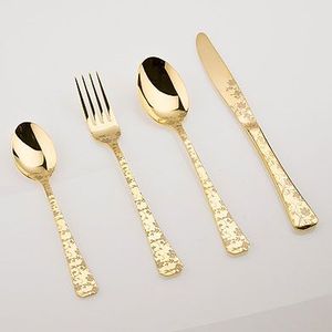 Ensemble de couverts élégant en acier inoxydable avec un design contemporain idéal pour les repas décontractés et les rassemblements formels avec une beauté durable - Product Image 3