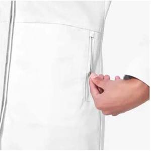 ชุดสครับผ้าสแปนเด็กซ์สำหรับผู้หญิงเสื้อโค้ทสำหรับห้องแล็ปของนักวิทยาศาสตร์เครื่องแบบพยาบาลสไตล์ใหม่งานตามสั่ง - Product Image 6