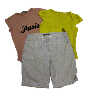 Vêtements unisexes d'occasion, pantalons, shorts, t-shirts, vêtements décontractés, mélange de tailles AU - Product Image 1