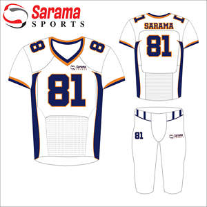 Uniforme de football américain de qualité supérieure prix de gros uniforme de football américain pour unisexe, - Product Image 2