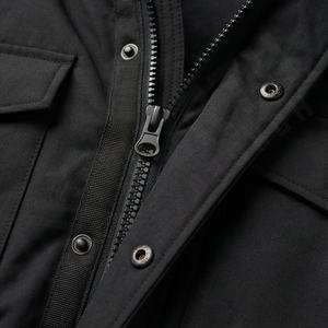 Veste parka d'hiver imperméable pour homme, capuche en fausse fourrure, isolée, multi-poches, manteau d'extérieur, protection thermique contre le froid - Product Image 4