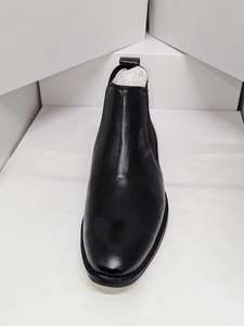 Bottes Chelsea pour homme en cuir de vachette de qualité supérieure, faites à la main, confortables, respirantes, à enfiler, avec un design élégant et tendance, pour l'hiver - Product Image 2