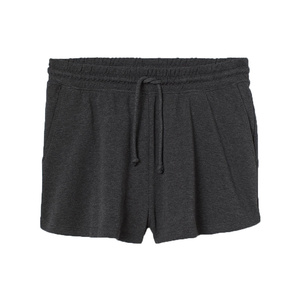 Shorts de Mujer de Primera Calidad, 100% Algodón, Tejido Transpirable Informal, Acabado Lavado, Secado Rápido, Cintura Elástica, Corte Elegante, para Actividades al Aire Libre - Product Image 1