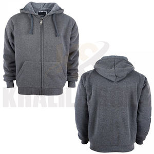 Sweat à capuche brodé en molleton épais respirant à séchage rapide, design doublé, logo personnalisé, vente en gros, hiver, homme femme - Product Image 5