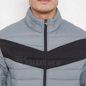 แจ็กเก็ตปลาปักเป้าสำหรับผู้ชายเสื้อแจ็คเก็ตโพลีเอสเตอร์ย้อมสีล้วน - Product Image 6