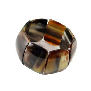 Brazalete de cuerno de búfalo hecho a mano de moda para mujer, joyería de moda ecológica, pulseras de cuerno hechas a mano con artesanías de lujo - Product Image 1