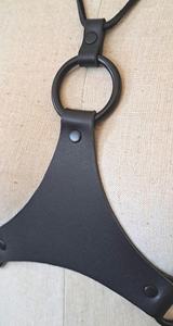 In pelle sotto il busto corsetto <span class=keywords><strong>Casual</strong></span> regolabile taglie forti per le donne vestito di moda fatto a mano imbracatura LWH-0009D - Product Image 2