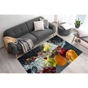 Tapis Fruit Splash : Décoration moderne et colorée pour la maison, tapis fin non tissé - Product Image 4
