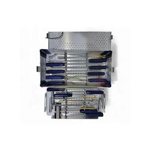 Juego de instrumentos ortopédicos para eliminación de cemento óseo con caja de acero inoxidable alemán de alta calidad aprobado por CE - Product Image 4