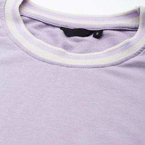 Sweat-shirt long à col rond en molleton chaud avec motif tie-dye sur le devant et doublure douce pour hommes et femmes, confort hivernal et tenue décontractée - Product Image 2