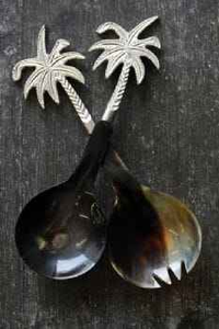 Cuchara de Cuerno Natural Hecha a Mano en India, Ecológica, para Fiestas, con Diseño Clásico Pulido con Rueda de Cáñamo - Product Image 3