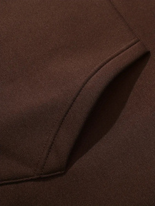 Sudadera con capucha y sudaderas de lana de alta calidad Sudadera con capucha de lana personalizada Diseño de mujer Sudadera con capucha y sudaderas de lana de gran tamaño para adultos a cuadros - Product Image 6