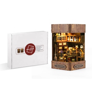 Meilleur kit de bibliothèque <span class=keywords><strong>Mulan</strong></span>, étagère à livres, insert de bibliothèque, niche miniature Cottagecore, livre 3D pour adultes - Product Image 2