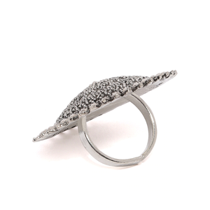 Anillo de Moda 108 con Oxidación, Joyería Fina para Niños, Bañado en Oro Rosa, Micro Pavé, Estilo Eternidad, Número - Product Image 2