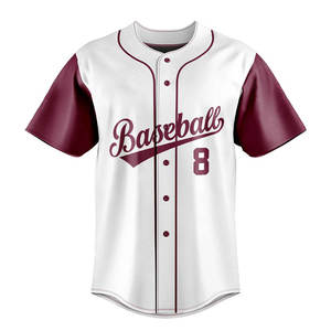 2025 nuevo estilo personalizado impreso béisbol Softball uniforme tela de alta calidad envío rápido equipo desgaste uniforme de béisbol proveedor - Product Image 2